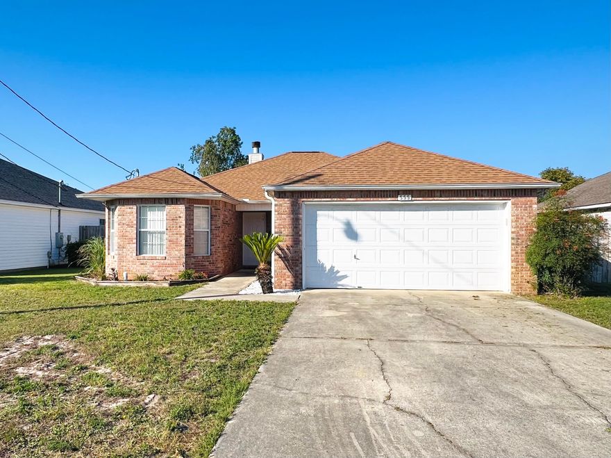 This cozy single-family home is perfectly situated for convenience and comfort! Located right off Highway 98, this property offers quick access to nearby military bases, grocery stores, schools, and all the essentials. Plus, you're just 15 minutes away from the beautiful beachesideal for weekend relaxation!Nestled in a safe and welcoming neighborhood, this home features a spacious backyard perfect for outdoor activities, gardening, or simply unwinding in your private oasis. Inside, you'll find a warm and inviting atmosphere, making it the perfect place to call home.Best of all, pets are welcome! Don't miss the chance to live in this fantastic location with everything you need just minutes away.