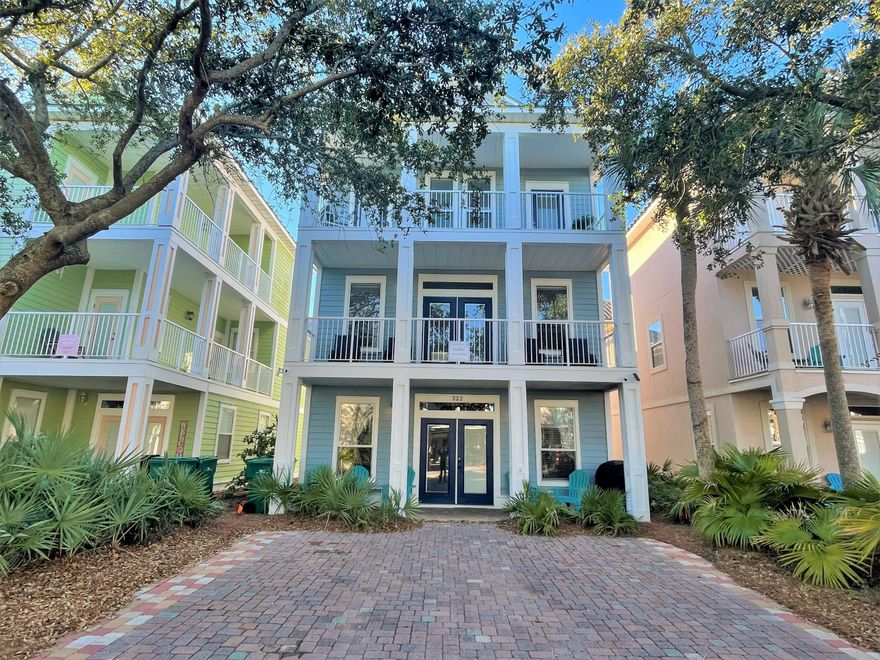 This remodeled 6BR, 3.5BA retreat sleeps 16, making it ideal for family gatherings or unforgettable vacations. Nestled within a gated resort community, enjoy a lagoon-style pool with waterfall and hot tub, plus a seasonal shuttle for effortless access to the Gulf--situated just off 'Old Highway 98' and Destin's world-famous sugar-white sands and emerald waters.The kitchen is a showstopper, boasting quartz countertops, stainless steel appliances, and fresh white cabinetry. Fully furnished and rental-ready, this property is a versatile investment--perfect as a primary residence, second home, or income-producing rental. Ideally located near the beach, Destin Commons, Whole Foods, Bass Pro Shops, upscale shopping and dining, golf, entertainment, and more, this home delivers the ultimate tropical lifestyle. With a 3-car driveway plus overflow parking, hosting guests is as effortless as a warm coastal breeze.