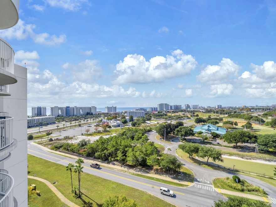 VA assumable loan at 2.25% AVAILABLE! This 11th-floor, west-facing junior two-bedroom residence offers sweeping views of the City of Destin and the Gulf of Mexico. The open-concept living and dining area flows seamlessly onto an expansive, inviting balcony--an ideal place to enjoy the signature sunrises of the Emerald Coast.Residents and guests enjoy a wealth of resort-style amenities, including a beautifully landscaped pool deck featuring Destin's largest lagoon pool with waterfall features, a kiddie pool, hot tub, and splash pad, as well as a playground. Additionally, the complex offers a fitness center, tennis courts, and electric vehicle charging stations.The Homeowners Association (HOA) fees conveniently cover all utilities. For days out and about, you'll appreciate the unbeatable location close to Gulf beaches, golf courses, fishing spots, shopping centers, a water park, restaurants, and the airport. Complimentary shuttle service also provides easy access to the June White Decker Public Beach access just minutes away.
Schedule your showing today with your favorite Realtor!