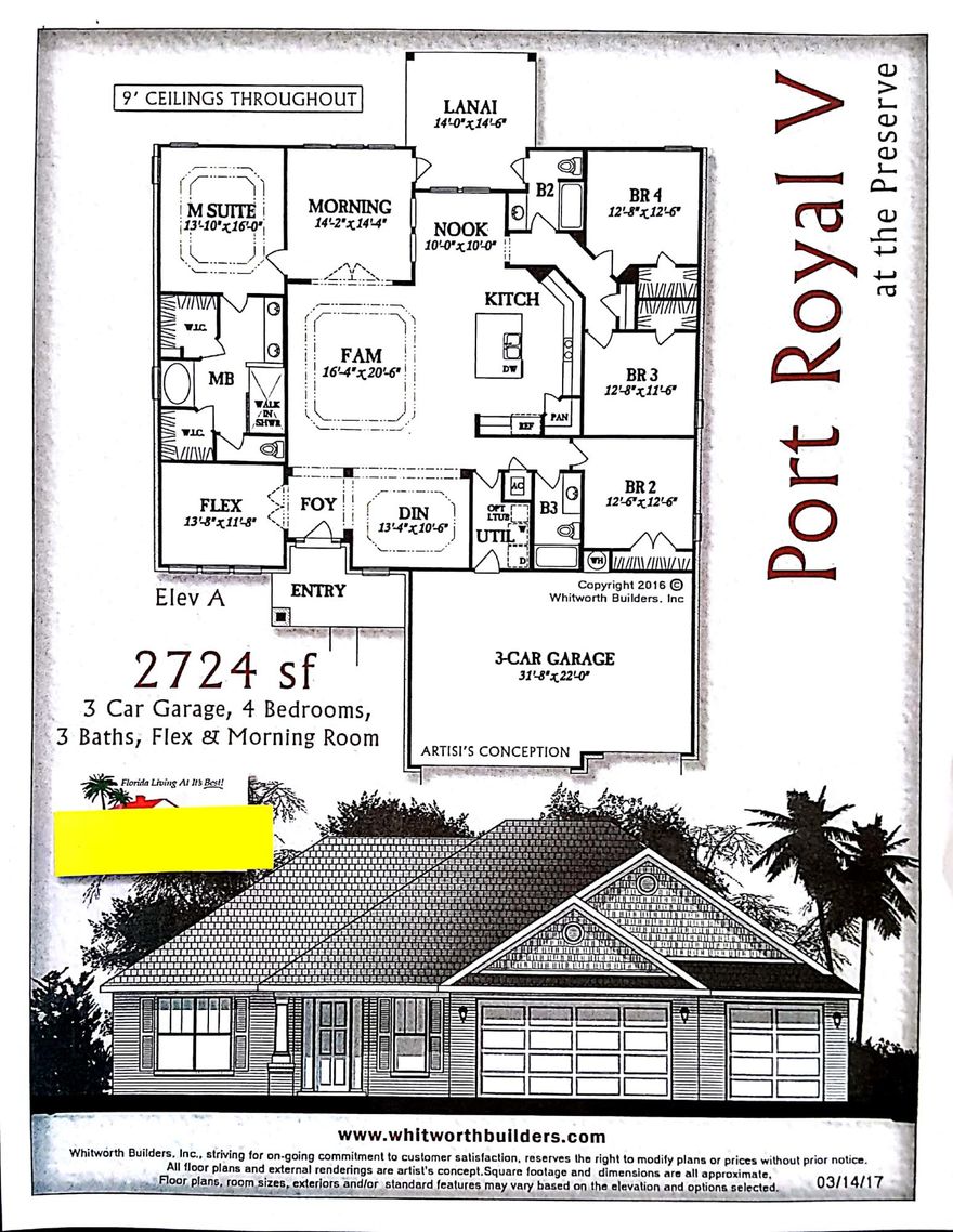 NEW 4 BEDROOM/ 3 BATH HOME WITH 9 FOOT CEILINGS THROUGHOUT! GRANITE COUNTER TOPS, STAINLESS STEEL APPLIANCES, COVERED LANAI AND MORE!!