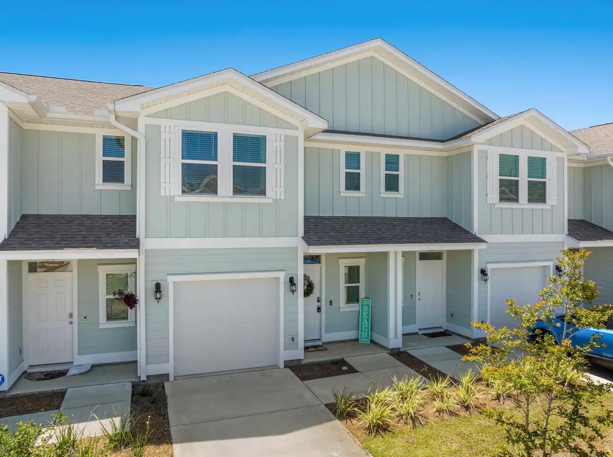 Welcome to your dream home in the heart of Panama City Beach! Nestled in the desirable Hathaway Townhomes community, this stunning 3-bedroom, 2 1/2 -bathroom townhouse offers the perfect blend of modern living and coastal charm. Built in 2020, this immaculate property spans 1,496 square feet and is designed to meet all your needs. Enjoy the best of beachside living with the beautiful emerald beaches just moments away. Conveniently located 7 miles from the vibrant Pier Park, you'll have easy access to a variety of dining, shopping, and entertainment options. Step inside to discover an open and inviting layout adorned with luxury vinyl plank (LVP) flooring that seamlessly flows throughout the main living areas. The kitchen features sleek stainless-steel appliances, granite countertops, and