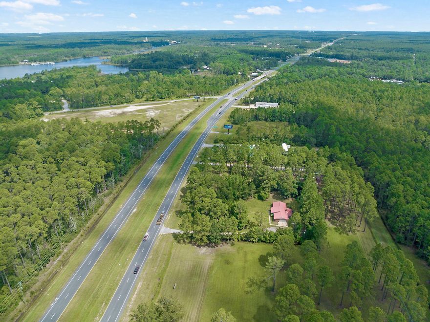 Prime commercial property situated perfectly in a prime location on Highway 331. Located just 3 miles from the Choctawhatchee Bay Bridge, 2 miles from Hwy 20 this location is ideal to support the fast-growing communities in Freeport and South Walton. This parcel is 2.06 acres with 300 feet fronting Highway 331. Property is currently zoned general commercial with an impressive daily traffic count of 25,000. General Commercial uses include, but not limited to, lodging, restaurant, accommodations, multi-family, professional services, office, and so many more. There is currently a one-story brick building on the property that can be renovated into an office or for multi-use purposes. Building will convey as-is. Seller will provide current survey of property.