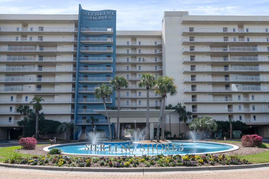 Over $102,000 in 2024 bookings and $62,000 YTD in 2025 (per owner)--this tropical resort condo is a proven income generator and turnkey ready! Located in the sought-after Sterling Shores resort, this spacious unit offers over 2,200 square feet of bright, open living space.Enjoy two pools--one beachside with a tiki bar and restrooms, and a lagoon-style pool facing the Gulf. Amenities include a fitness center and outdoor grilling area. Just steps from the beach, restaurants, shops, and the vibrant Scenic 98 corridor of Destin.This 3-bedroom unit can be rented as a full condo or as a lockout: a 2-bedroom unit plus a studio. The studio features custom-built bunks (three twin beds), a queen bed, and a private bathroom with a soaking tub and large walk-in shower. The recently remodeled bathrooms feature trending tile finishes, and furnishings have been refreshed throughoutincluding a new dishwasher.

Whether for personal enjoyment or investment, this condo blends luxury, comfort, and Gulf views in one of Destin's most desirable communities.

