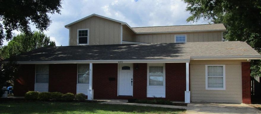 Totally updated, large family home with pool! This home is in the heart of Niceville and has been totally renovated with tile flooring, granite counter tops, updated appliances and light fixtures. The large master bedroom has en suite bathroom with double vanity, large walk in shower, and custom built ins in the walk in master closet. Large laundry room with half bath convenient to the backyard pool. Two living areas plus formal dining area as well as large island in the kitchen big enough for your family. Plenty of cabinets, counter space, and updated gas stove make the kitchen a gourmet cooks dream. Upstairs you'll find two more bedrooms, a large loft and an office plus a full bath. Pool service included. Pet fee and pet deposit required. No smoking.