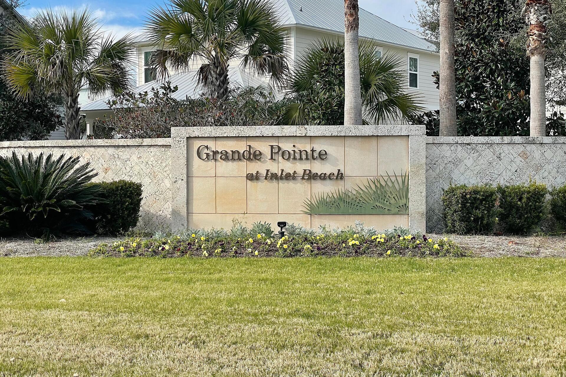 GRANDE POINTE AT INLET BEACH - Land