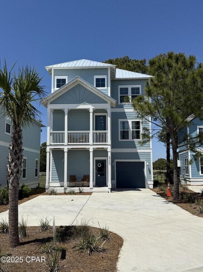 Welcome to your dream beach retreat! This brand new, fully furnished 4-bedroom, 2.5-bathroom rental spans three spacious stories, offering the perfect blend of modern comfort and coastal charm. Located just moments from the sparkling shores of Panama City Beach, this home is an easy move-in with everything you need already in place.Inside, you'll find high-end upgrades throughout - from sleek, modern appliances to stylish finishings that elevate every room. The open-concept layout provides plenty of room for relaxed living or lively hosting, with thoughtfully designed spaces for gathering and unwinding.The four separate bedrooms offer privacy and comfort, while the spacious living area and chef's kitchen make entertaining a breeze. Inside, you'll find high-end upgrades throughout - from sleek, modern appliances to stylish finishings that elevate every room. The open-concept layout provides plenty of room for relaxed living or lively hosting, with thoughtfully designed spaces for gathering and unwinding.

The four separate bedrooms offer privacy and comfort, while the spacious living area and chef's kitchen make entertaining a breeze. Step outside to enjoy a large front driveway with ample parking, ideal for families or guests.

Whether you're planning to stay long-term or just want a turnkey beachside home, this property checks all the boxes: location, space, style, and convenience. Don't miss your chance to live the laid-back coastal lifestyle in a home that's ready when you are!

** Fees Required once an application is approved include, but may not be limited to: Security Deposit, Non-Refundable Fees (cleaning and rekey), $20 Certified Mail Fee, and Pet Fees (when applicable). ***

NO smoking. 600 minimum FICO credit score required in addition to meeting rental criteria. Pets allowed upon approval with a non-refundable pet fee and with a Petscreening.com report.
