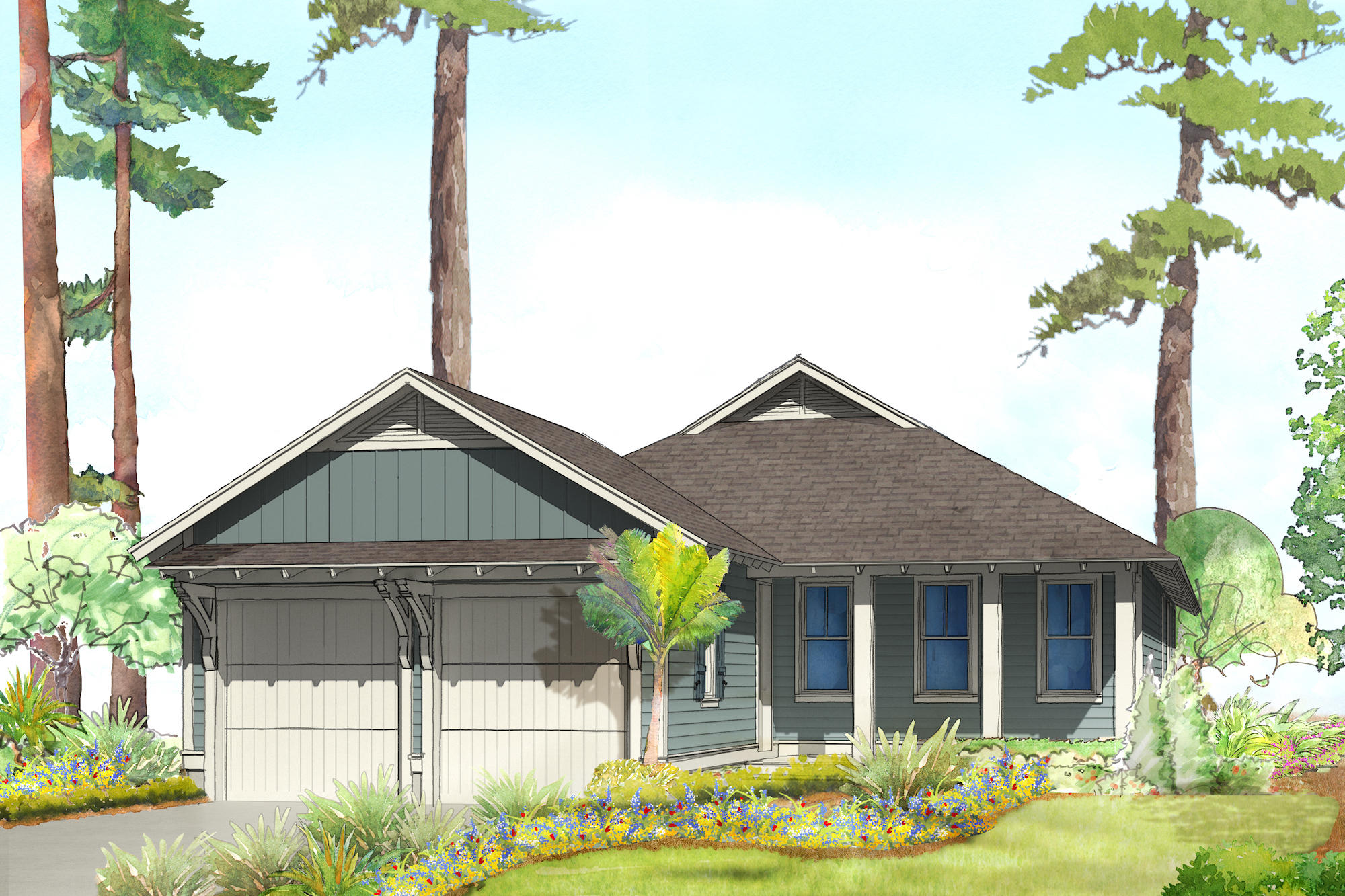 This new Begonia w/Study home is a convenient one-story plan with 3 bedrooms, 3 full bathrooms, and study. The Watersound Origins community is a wonderful neighborhood full of amenities including the Village Commons pool & fitness center, miles of nature trails, dock access to Lake Powell, unlimited golf and much more! Also, ask the on-site sales team about the Joe Club offerings exclusive to new Watersound Origins owners. (listing for comp purposes)