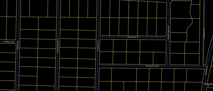 Large Corner Lot, almost one acre in Flood Zone X!! Level corner lot in growing subdivision. Mobile homes are allowed. Clay roads, well and septic system required. No survey available. Lot dimension based on Plat map.Buyer to verify all dimensions, zoning and utilities and any detail deemed important.