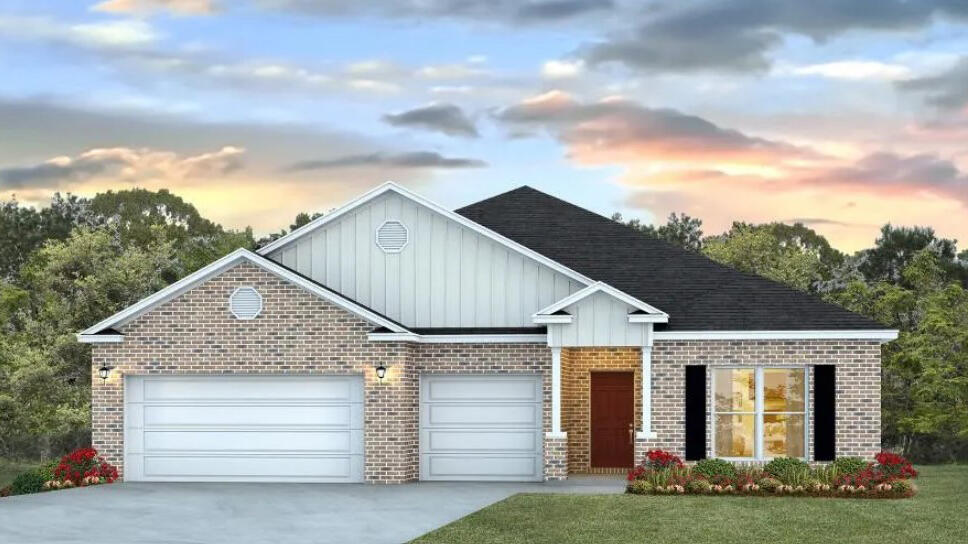 Welcome to Plantation Woods! The stunning Camden plan is a 4 bed, 3.5 bath home with a '3-car garage', exquisitely designed to appeal to families with amazing amenities. You and your guests will be impressed by the attention to detail and endless features which include gorgeous countertops, tray ceilings, stainless steel appliances, and a modern contemporary sought after open floor plan. This home offers a separate suite which includes a bedroom, full bath, walk-in closet, and a 2nd living room/Study/Studio. Eye catching wood-look flooring and ''Smart Home'' connected with several Smart Home Devices you will enjoy. Also, included is Fabric Hurricane window & door protection & more. Striking curb appeal.