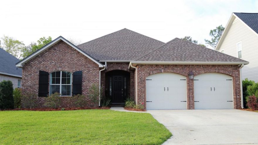 Truly beautiful home in The Stables at Rocky Bayou! Close to the Destin Beach, and Eglin, Duke, Hulbert. This property has A+ schools from K-12! This home has premium furnishings - kitchen equipped with granite counters, tile backsplash, stainless steel appliances, gas range, big center island, recessed lighting, rocker light switches, and hand scraped hardwood floors! Great set up for outdoor entertaining with patio area, spacious yard, and fully enclosed with a privacy fence. Central neighborhood park area, and no through traffic street with sidewalks! Home is located in flood zone X (lowest risk), has a wind mitigation discount, and comes equipped with hurricane panels for windows. Low maintenance all brick construction and highly efficient gas water heater with water circulation.