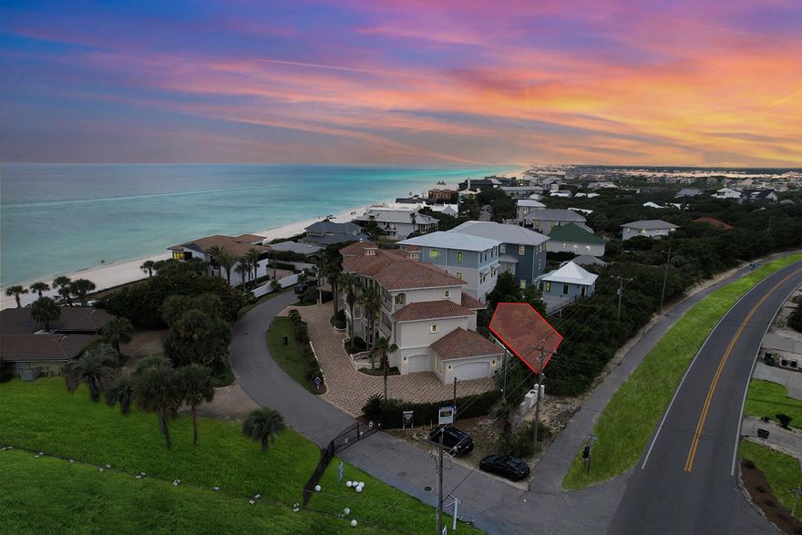 An opportunity to own a residential lot south of 30A in Inlet Beach. At 0.07 acres and approximately 3000 s.f. this lot is nestled on the North side of Pelican Circle with direct access to 30A. No HOA! This lot has potential! Buyer to verify all zoning, size and county requirements for use and construction accuracy.