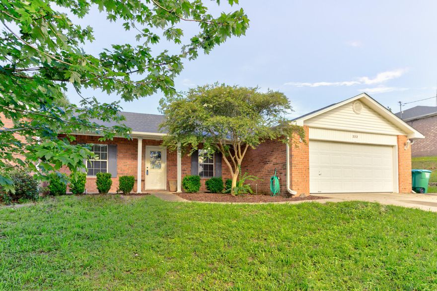**SOUTH of I-10** Welcome Home to 222 Riverchase Blvd. This roomy four-bedroom home is just over 2,000 sq. ft. with a well designed split floorplan. NEW ROOF! Just installed in June 2020.