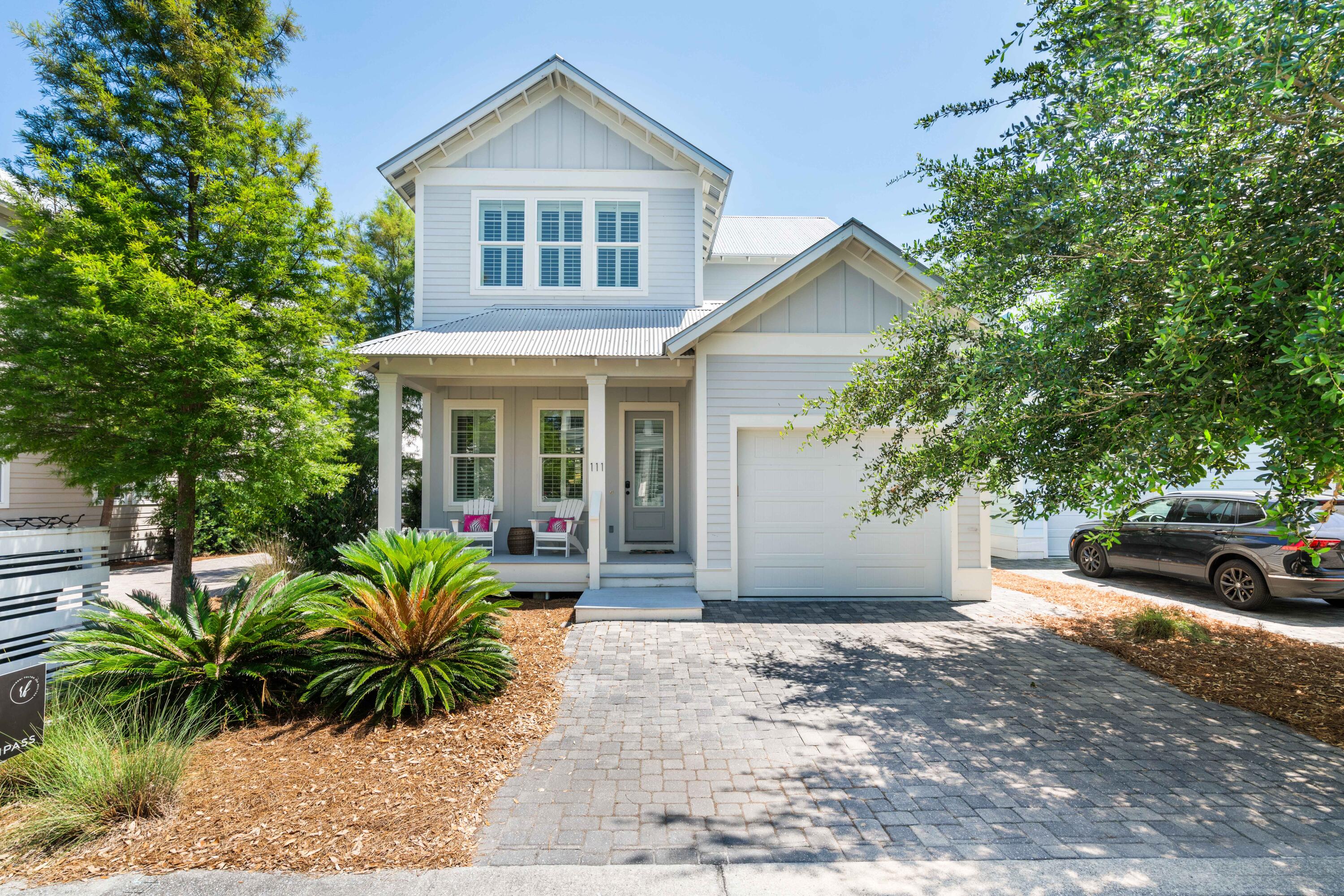 Welcome to this charming, coastal inspired retreat nestled in the sought after Grayton Beach Community. This rare opportunity to own a designer touched, popular, Tupelo floor plan, in The Village At Grayton Beach is something special. Step inside to discover an open concept kitchen, dining, living room flooded with natural light complete with beauty & high function. Originally a 10K upgrade during phase 1-2, this home has a one car garage. Upgrades Include:
" EXTRA SHIP LAP ON THE WALLS
" UPGRADED BATHROOM AND KITCHEN
HARDWARE
" UPGRADED APPLIANCE PACKAGE
(INCLUDING KITCHENAID GAS RANGE,
REFRIGERATOR, DISHWASHER AND
WHIRLPOOL WASHER/DRYER)
" GAS LINE STUBBED FOR GRILL
" EXTENDED PAVERS
" ADDITIONAL LANDSCAPING
" ADDED ?? BATH OFF LOFT AREA
" QUARTZ COUNTERTOPS
" LVP IN LIEU OF CARPET IN SECONDARY
BEDROOMS
" PLANTATION SHUTTERS
" SIZEL CARPET ACCENT ON STAIRS
" SPECIAL ORDER DINING LIGHT FIXTURE
" CUSTOM SHELVING IN PANTRY AND
MASTER CLOSET-ADDITIONAL
ELECTRICAL OUTLETS
" NEW 2ND FLOOR HVAC UNIT 2024