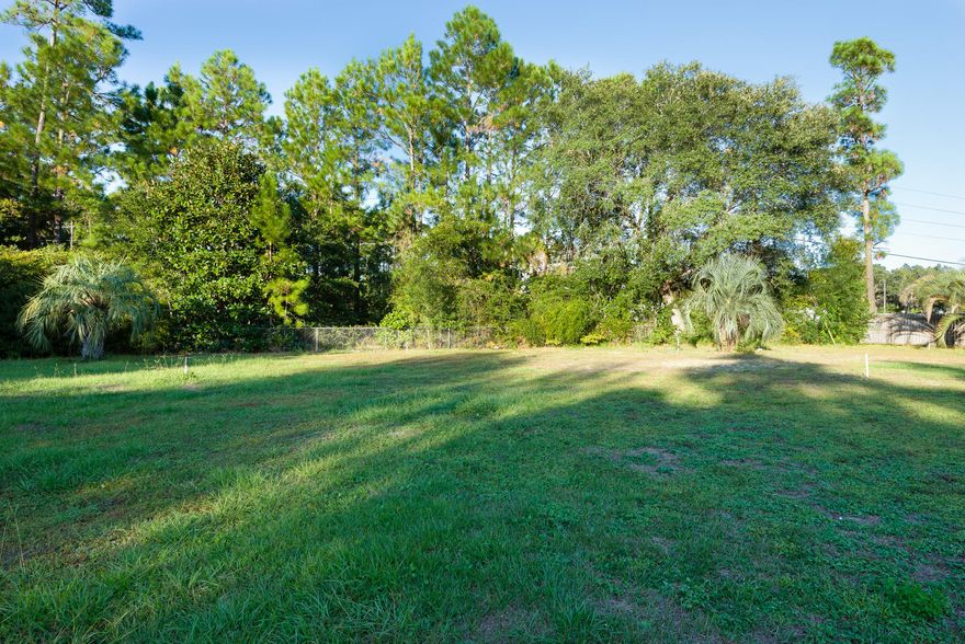 Looking for development property(2+ ACRES)in one of the best markets in the panhandle, located 1/2 mile past Mid Bay Bridge Connector on HWY 20. Literally minutes of Eglin AFB, Highly Ranked School District, Beaches and shopping. The property is level,(HIGH AND DRY)and majority of this large lot is cleared with 300'right on HWY 20. Located on this lot is(4) Large Pindo Palm Trees, (2)Fig Trees (1) Pecan Tree, produces pecans and figs every year. BUYER TO VERIFY ALL MEASUREMENTS.