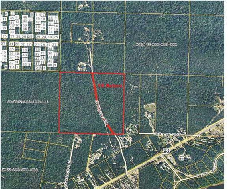 This is a 15 acre parcel (parcel located on right side of Goodwin Rd.)out of a 40 acre parcel. Property will need to be surveyed to get accurate acreage information as this is approximate. Seller reserves the mineral rights