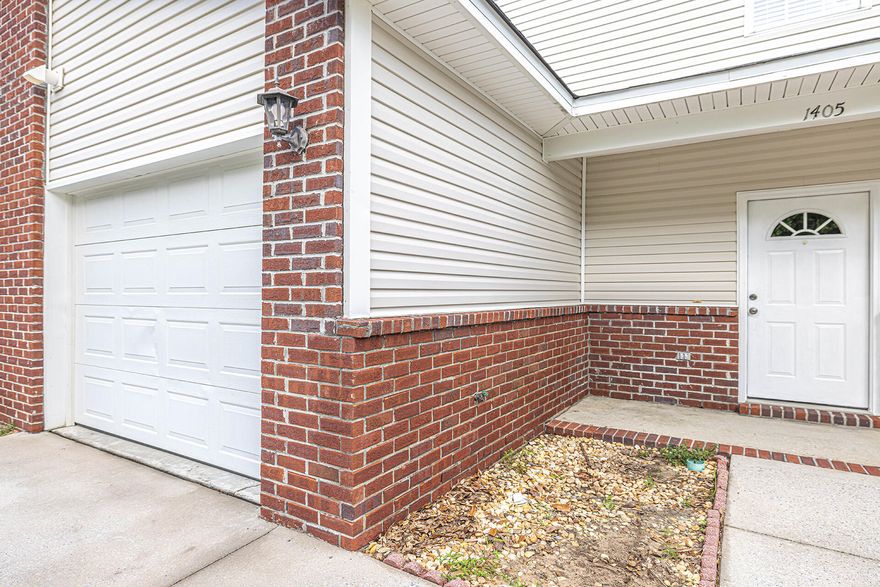 You will love this centrally located town-home in the heart of Niceville! The main living area is on the first floor, enjoy the open floor plan with ample freshly painted cabinets and stainless steel appliances. The kitchen has plenty of counter space, a breakfast bar and leads into the dining room and living area. Upstairs you will find the large master suite and the two additional bedrooms and bathroom. Enjoy the privacy fenced backyard with patio too. Your HOA fee includes a termite bond and quarterly pest control.  Brand new HVAC. Upstairs carpet new in 2019. Refrigerator is included and washer/dryer are negotiable. Call today to schedule your appointment.