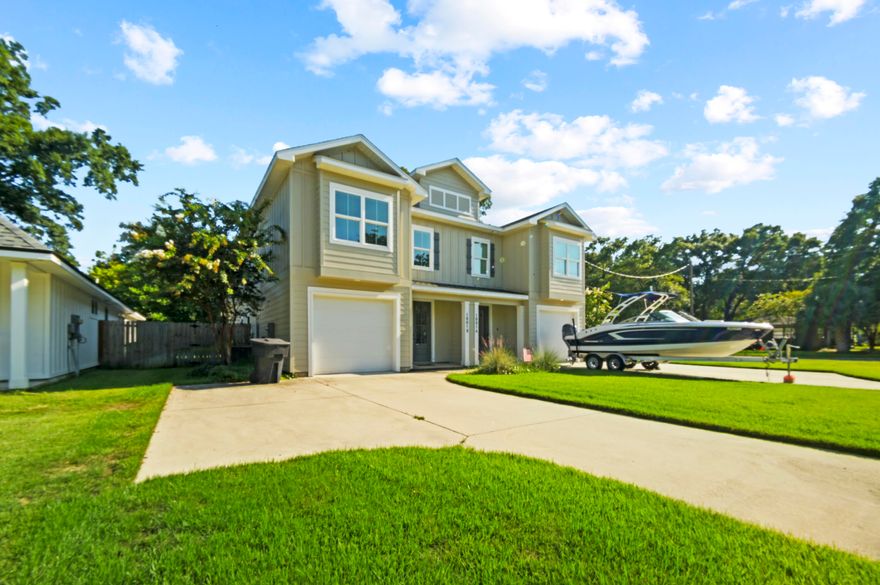 LIKE NEW! This home was used only a handful of times as a second home, leaving it in immaculate, untouched condition. Built in 2021, this home has all the modern bells and whistles in Pensacola's most desirable neighborhood: EAST HILL! Stepping inside, the floorplan is a perfect split providing privacy to the bedrooms upstairs and an open concept living area downstairs. The kitchen is a chef's dream featuring quartz countertops, tons of white shaker cabinetry, a huge island/breakfast bar combo, a gas stove, a massive french door fridge, a huge pantry, and even a pot filler. Seamlessly connected is the living room overlooking the backyard, complete with a fireplace. Upstairs the spacious master bedroom has a trey ceiling and a HUGE walk-in closet. The master en-suite bathroom has a double vanity, an oversized tile shower, a linen closet, and private water closet. The additional two bedrooms can easily accommodate master beds and share a large, modern bathroom in the hallway with a tile-walled bathtub. With NO CARPET THROUGHOUT, LED recessed lighting, high impact windows, and a tankless water heater, this home has it all. The yard is surprisingly spacious with more than enough room for any projects you may have in mind, or just relax on the large covered patio with a cup of coffee! This property is a MUST SEE and unlike anything currently listed in East Hill!