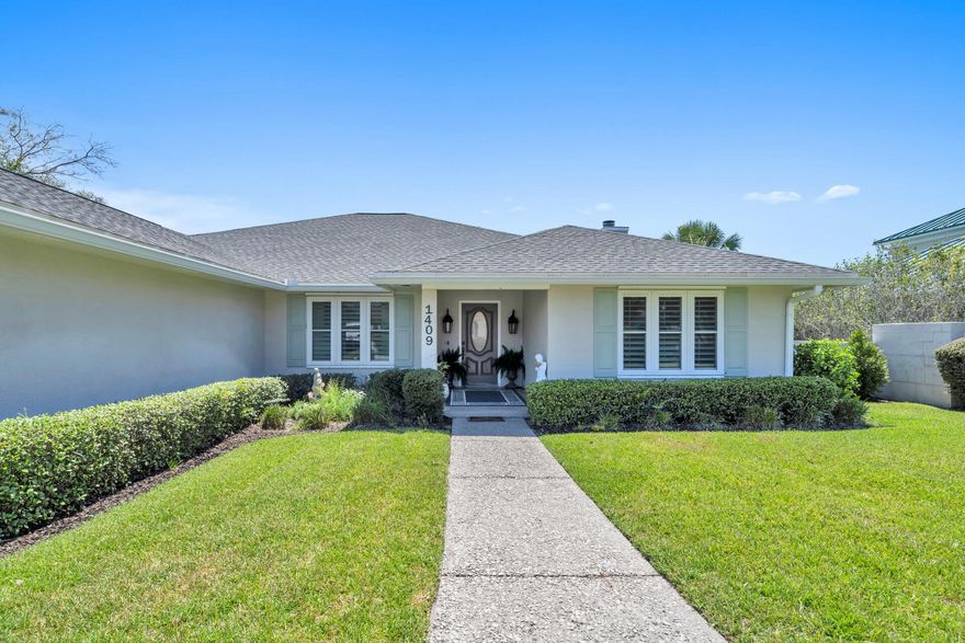 GORGEOUS BAY POINT HOME ON  CANAL !! Enjoy this one story and beautifully updated home with private pool and spa!  Situated perfectly on 110' ft of waterfront with your boat in your backyard!  Lovely spacious outdoor area overlooking the pool extends your living space to the outdoors.  Huge office and dining room! The large living area with fireplace with tons of built in cabinetry over looks the pool area and adjoins the sunny  and bright kitchen and breakfast room.  Master bedroom is large and overlooks the water.  Updated master bath, with new quartz countertops, tub, and surround.  Two additional bedrooms share the 2nd bath, and are separated from the master. New Hardwood floors and plantation shutters throughout make this the PERFECT, move in ready home. This is a must show !!