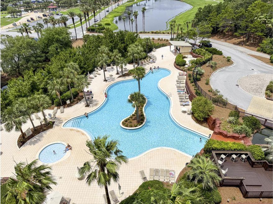 AVAIALBLE NOW! for a 1-year lease. FULLY FURNISHED WITH ALL UTILITIES INCLUDED! Condo is located on the 7th floor with beautiful views of the Gulf of Mexico and even the Choctawhatchee Bay in the distance! Enjoy breathtaking sunsets over the Gulf of Mexico while sipping your favorite cocktail from the Juliette balcony. The condo features a king bed, luxury vinyl plank flooring, and 2 mini fridges for extra grocery storage. You will love the ease & convenience of the proximity to the beach, Dunes Putting Course, and the Beach House restaurant. Luau offers an on-site fitness center, sundeck, and an oasis getaway with a resort style pool, relaxing waterfall, hot tub, seasonal tiki hut, and grilling area. Come relax and enjoy the luxurious resort lifestyle