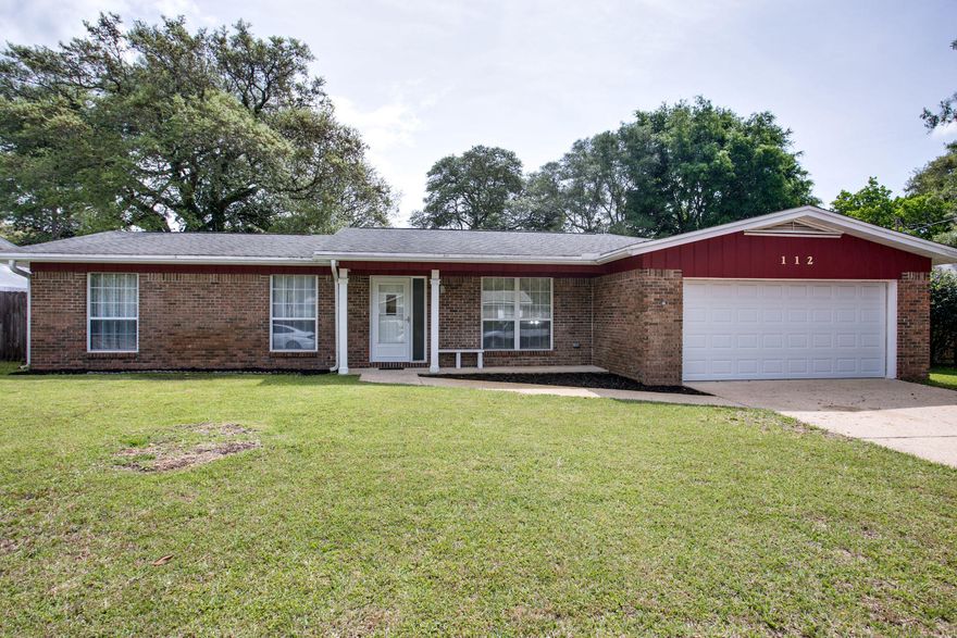 AVAILABLE NOW- 3 bedroom, 2 bath home with 2 car garage and two living areas. Fresh paint, laminate flooring, living room, family room with gas fireplace and a separate dining room. Bathrooms have been updated. Large fenced in back yard with storage shed and large patio with built-in brick barbecue. All of our properties are non-smoking. Pets may be allowed with approval and $400 non-refundable pet fee- restrictions apply.