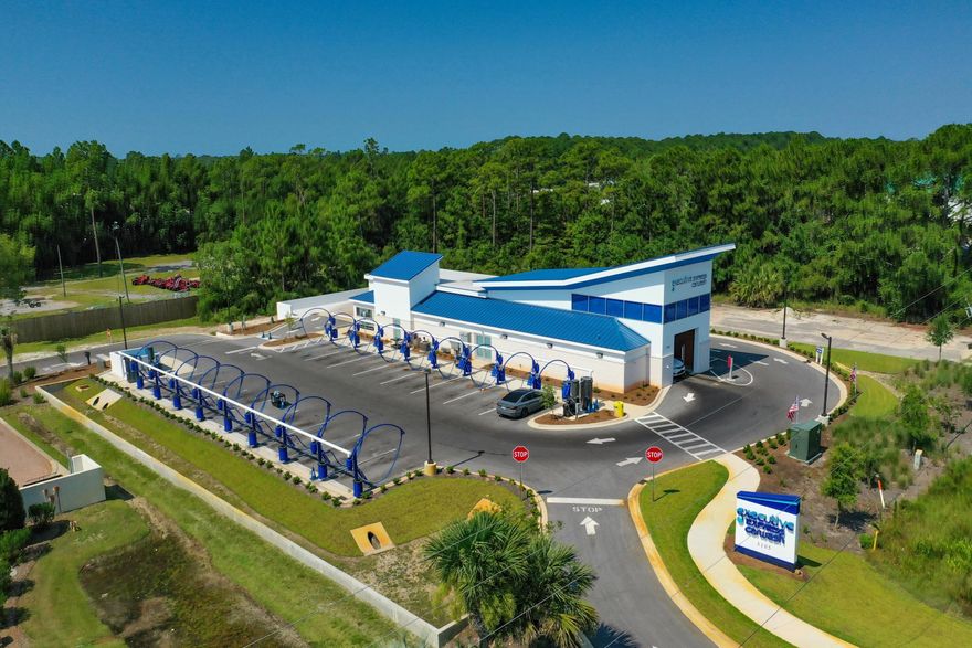 SIGNIFICANT PRICE REDUCTION! Newly developed, state-of-the-art car wash, now offered for sale. Located within the flourishing market of Santa Rosa Beach, Florida, this prime site is adjacent to the new United Bank at CR 393 and Highway 98, ~2 miles North from Scenic 30A. The Annual Average Daily Traffic is approximately 40,500. Yielding nearly 200' along Highway 98, this approximate (1)-acre parcel contains a newer concrete building with eye-catching architectural appeal, which incorporates the most advanced and innovatively engineered car wash tunnel and an (18) vacuum system, offering the most productive output amidst intense demand. The buyer of this new facility will enjoy the synergy of surrounding new developments underway, soon to be debuting renowned national tenants that will... magnetize the traffic flow to this car wash site.  Please inquire to ascertain additional details.