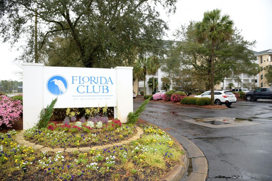 Highly sought after furnished 1 bedroom 1 bath unit in the Florida Club condominium. This delightful unit is tastefully furnished with all you need to make your life easy. Unit features new stainless kitchen appliances, granite counter tops, full sized washer & dryer, plank vinyl flooring throughout and screened balcony with extra storage, even TV included but not warranted. The Florida Club amenities include a sparkling pool, gym and elevators to above ground units. Ample parking including. Tenants are responsible for all utilities. Sorry NO pets & NO smoking. Lease to not exceed 6 to 7 months.