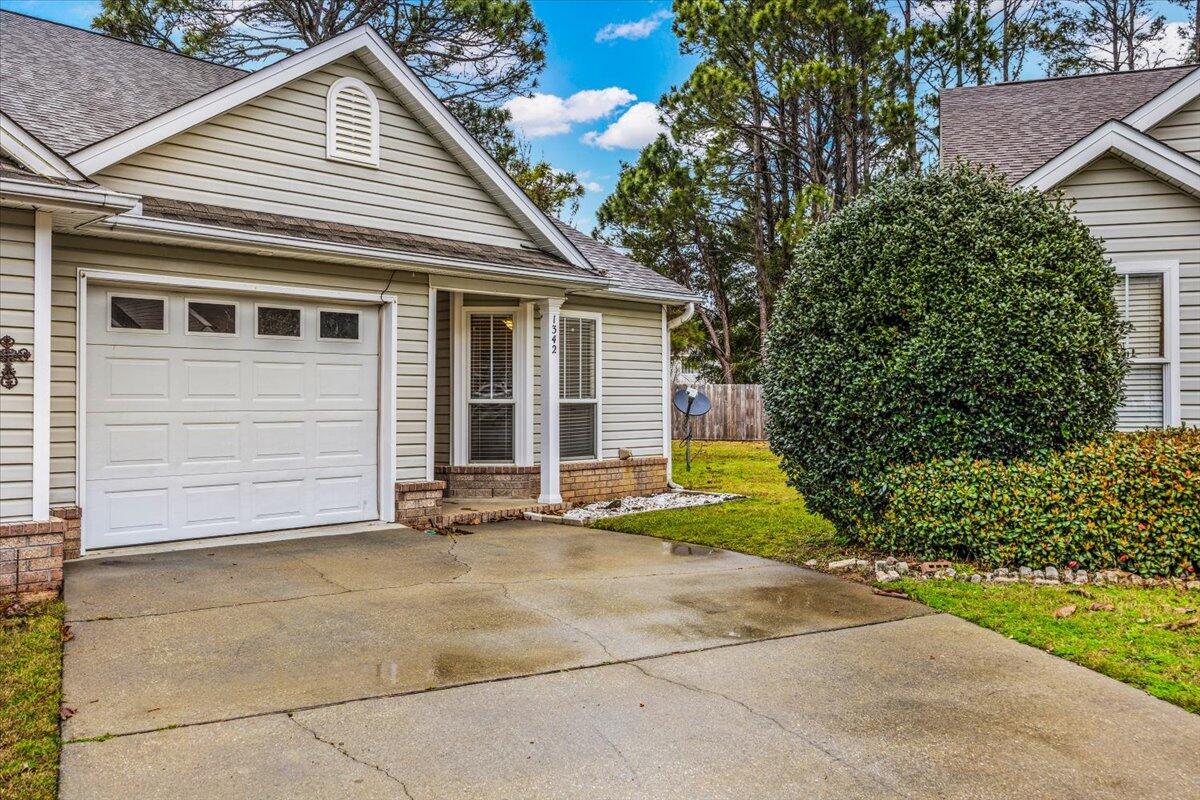 Stunning Townhome in Tiger Lake with Serene Lake Views!Discover the perfect blend of comfort and convenience in this 3-bedroom, 2.5-bath townhome in the highly sought-after Tiger Lake community of Gulf Breeze. With 1,672 sq. ft. of thoughtfully designed living space, this home offers low-maintenance living and breathtaking lake, fountain, and gazebo views right from your back covered patio! Step inside to find an inviting open-concept floor plan with no carpet on the main floor. The first-floor master suite provides privacy and ease, while the upstairs loft area adds extra space for an office, playroom, or second living area. Enjoy year-round comfort with a brand new HVAC system, giving you peace of mind and energy efficiency. Enjoy hassle-free living with an HOA that covers lawn maintenance and pest control, allowing you more time to take advantage of the home's prime location just minutes from parks, restaurants, and shopping. Don't miss this rare opportunity to own an end-unit townhome with stunning views, modern upgrades, and unbeatable convenience. Schedule your showing today!