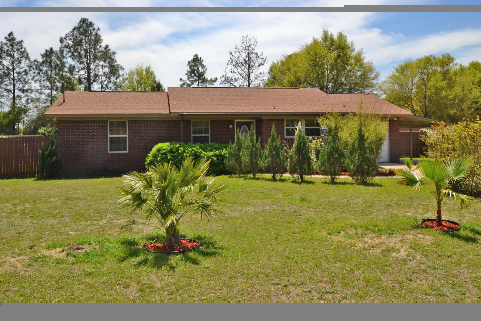 Opportunity to own this remodeled 3 bed/2 bath home in North Crestview, less than a mile from Walker Elementary. Seller is offering a 1 year AHS Home Warranty for your peace of mind, & will pay up to $2,000 of buyers closing costs! new roof in November 2014, updated Kitchen w/Stainless Steel Appliances, remodeled Bathrooms. Secluded privacy fenced back yard in quiet neighborhood with almost a 1/2 Acre. Plenty of outdoor storage with 20x20 Detached Garage, 12x16 Workshop, & 10x12 Shed; along with an Attached 1 car Garage & 1 car Carport. This home is MOVE-IN Ready for the New Owner! Master Bath has a Double Vanity, and Tile Surround Shower. Enjoy the secluded back yard in the Sparkling, salt-water, above ground POOL! Schedule your showing today!