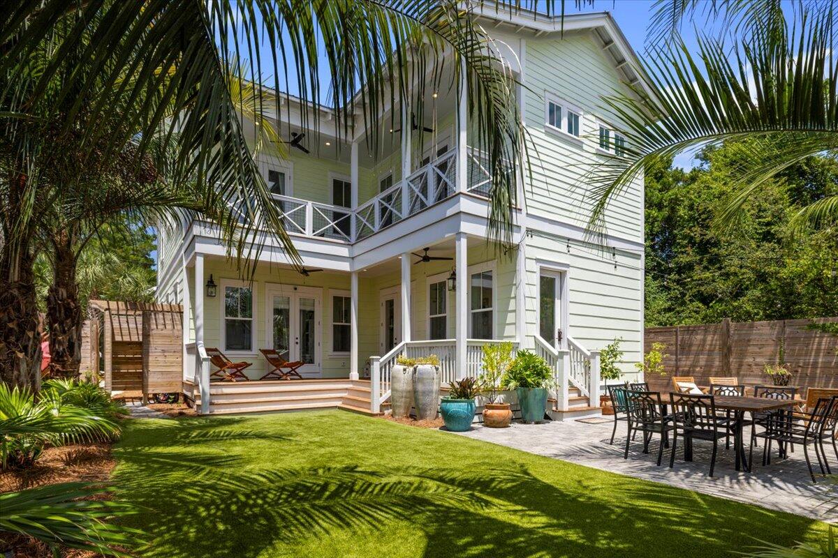 Welcome to your dream beach getaway in the heart of Seagrove Beach, where coastal charm meets modern luxury. Tucked away south of 30A, this 5-bedroom, 4.5-bath custom-built home offers a perfect balance of privacy, elegance, and effortless beachside living. Designed by a local builder as his personal residence, every detail has been carefully curated with high-end finishes, thoughtful craftsmanship, and a layout that invites you to relax into the 30A lifestyle!A step inside and you will discover a beautifully designed open-concept living space, featuring cathedral ceilings in the master suite, custom shiplap detailing, and a dream kitchen complete with premium appliances, a butler's kitchen, and a spacious walk-in pantry. The seamless flow between the living, dining, and kitchen areas creates the perfect atmosphere for hosting family & friends, as well as your vacation renters!

The real magic of this home lies in the incredible outdoor entertaining area. Surrounded by lush Old Florida landscaping, this private oasis is designed for relaxation with multiple balconies, an outdoor shower, a private sauna, and room for a pool. 

Imagine starting your mornings with a peaceful coffee on the balcony, spending afternoons at the beach, and winding down in your very own sauna.

Location is everything, and this home delivers the best of 30A living. With two nearby beach access points, including the Eastern Lake outfall, you're just a short stroll from the sugar-white sands and turquoise waters of the Gulf. Plus, you're just moments away from Seagrove's iconic dining spots, including Old Florida Fish House and the brand-new Greenway Station.

Whether you're searching for a primary residence, a serene vacation home, or an investment property, this home is turnkey and ready to impress. The additional bunk room allows for extra guests, making it an ideal rental for families and groups looking for the ultimate 30A getaway.

The occupancy capacity and outdoor space are ideal for hosting events or retreats. This home has hosted several yoga and wellness retreats!

Don't miss this rare opportunity to own a luxury retreat south of 30A in one of the most sought-after locations on the Emerald Coast. Homes like this don't come around often schedule your private tour today and experience the magic of Seagrove Beach for yourself!