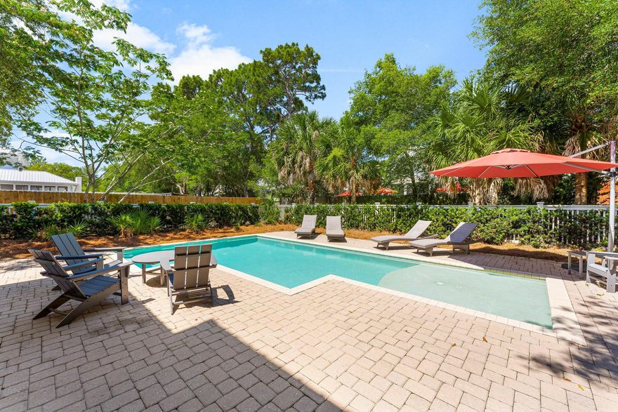 Welcome to your new Beach Home - 515 Seacrest Drive, a beautifully appointed 5-bedroom, 6-bath beach home located on the east end of Scenic 30A ideally situated near Alys & Rosemary Beach. From the moment you step onto the Large Front Porch Fully Furnished & Rental-ready home you will be impressed.  Property offers Spacious Living w/hardwood floors, shiplap accents tiled baths & an open-concept layout designed for comfort & entertaining. The Chef's kitchen features stainless steel appliances, a large island along with lots of cabinet storage space; Two Primary Suites - one on each floor -Plus the HUGE 5th Bedroom has 2 built in double beds! Relax outdoors on the spacious porches; Large Lot w/ private pool & fenced backyard, ideal for relaxing with family & friends! Positioned on a quiet street with no HOA, this home offers both privacy and walkable beach access just down the road at Seacrest Drive and 30A. The prime location places you minutes from The Hub, Watersound Town Center, Alys Beach, and the shops and dining of Rosemary Beach. Whether you're seeking a primary residence, second home, or income-generating vacation rental, 515 Seacrest Drive delivers the very best of the 30A lifestyle - laid-back, luxurious, and close to everything that makes this coastal community so special.