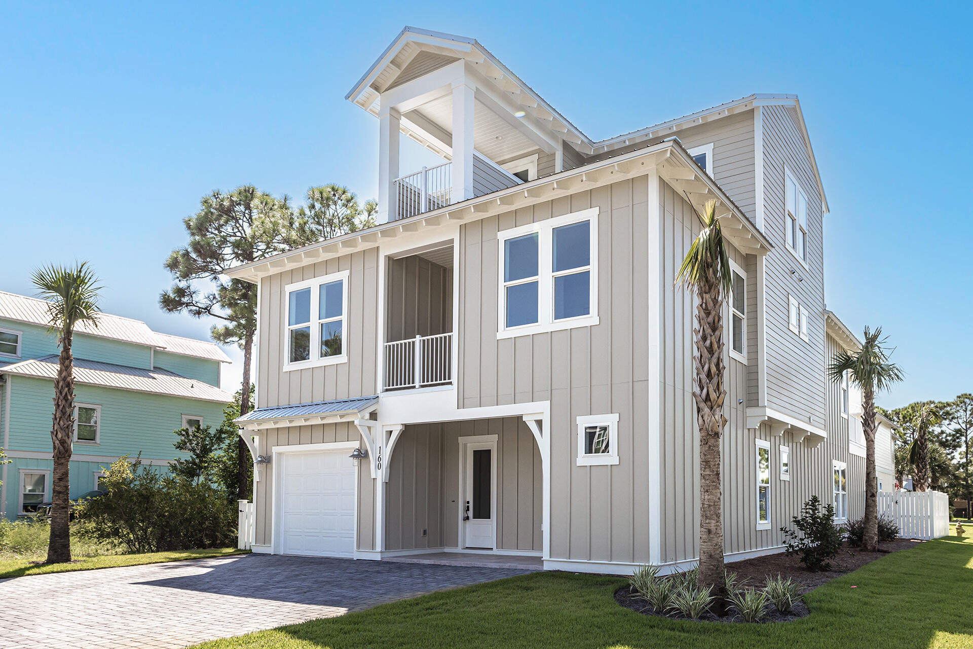 $250,000 PRICE IMPROVEMENT! Lowest price per square foot of any property in the Frangista community built in 2020 or newer! This stunning brand new furnished home is located in the gated community of Frangista Beach, boasting 7 bedrooms, 7 bathrooms, & 3856 ft. of living space. Built by Boswell Builders, a trusted name in the construction industry renowned for their quality workmanship, this home is a prime example of superior design and construction. The property features finely appointed finishes, multiple entertainment decks, and a private pool, making it the epitome of modern luxury.This home has exceptional quality and is close proximity to beautiful, pristine beaches that the area has to offer.