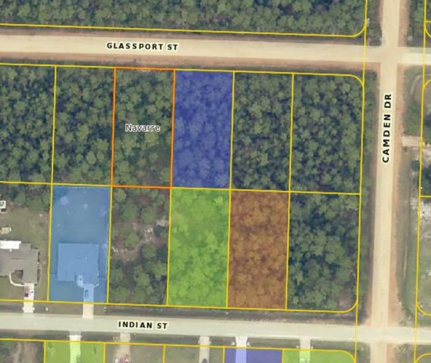 VACANT LOT IN HOLLY BY THE SEA. Wet land survey just completed, 0.255+ or- uplands.