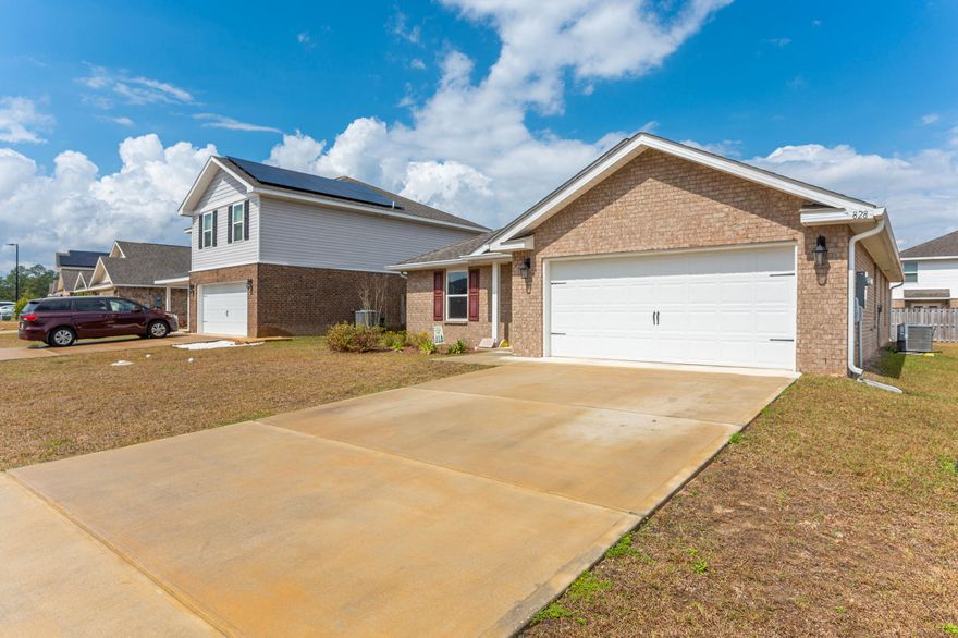 This 3/2 Lismore floorplan is sure to check all of your boxes. This home features an open floorplan with LVP flooring in all main living areas. The kitchen features stainless steel appliances, granite countertops, seperate dining area, and large pantry. Retreat to the master suite which features an oversized master closet, bathroom with double vanity, large shower, and water closet. This home also offers two additional bedrooms that are generously sized. Neighborhood amenities include a pool, clubhouse, playground, and dog park. Schedule your tour today! Buyer to verify all facts deemed important.