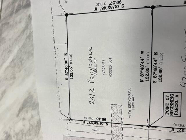 NO RECORDED SUBDIVISION - Land