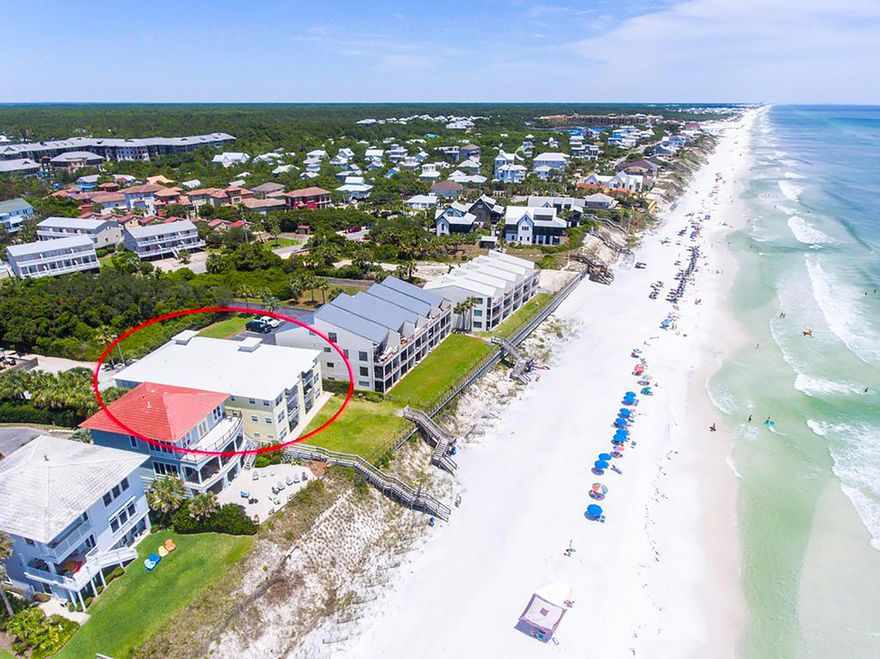 Gorgeous beach getaway in Blue Mountain Beach! This beautifully decorated one bedroom unit is the perfect beach retreat for two, but also features a pull-out sofa to sleep four. Sun Seekers is a small 10 unit gulf front complex tucked away on the beach giving it a very private setting. This stunning unit has all new furnishings, accessories, art, light fixtures, and more! It boasts an open concept living and kitchen area, updated stainless appliances, king master bedroom with walk-in closet, and balcony area with gulf views. Owners in Sun Seekers enjoy their own private beach boardwalk, a ground floor storage unit, and assigned parking space. This property will make a fantastic rental property, as well as a second home, with over 40K in rental projections.