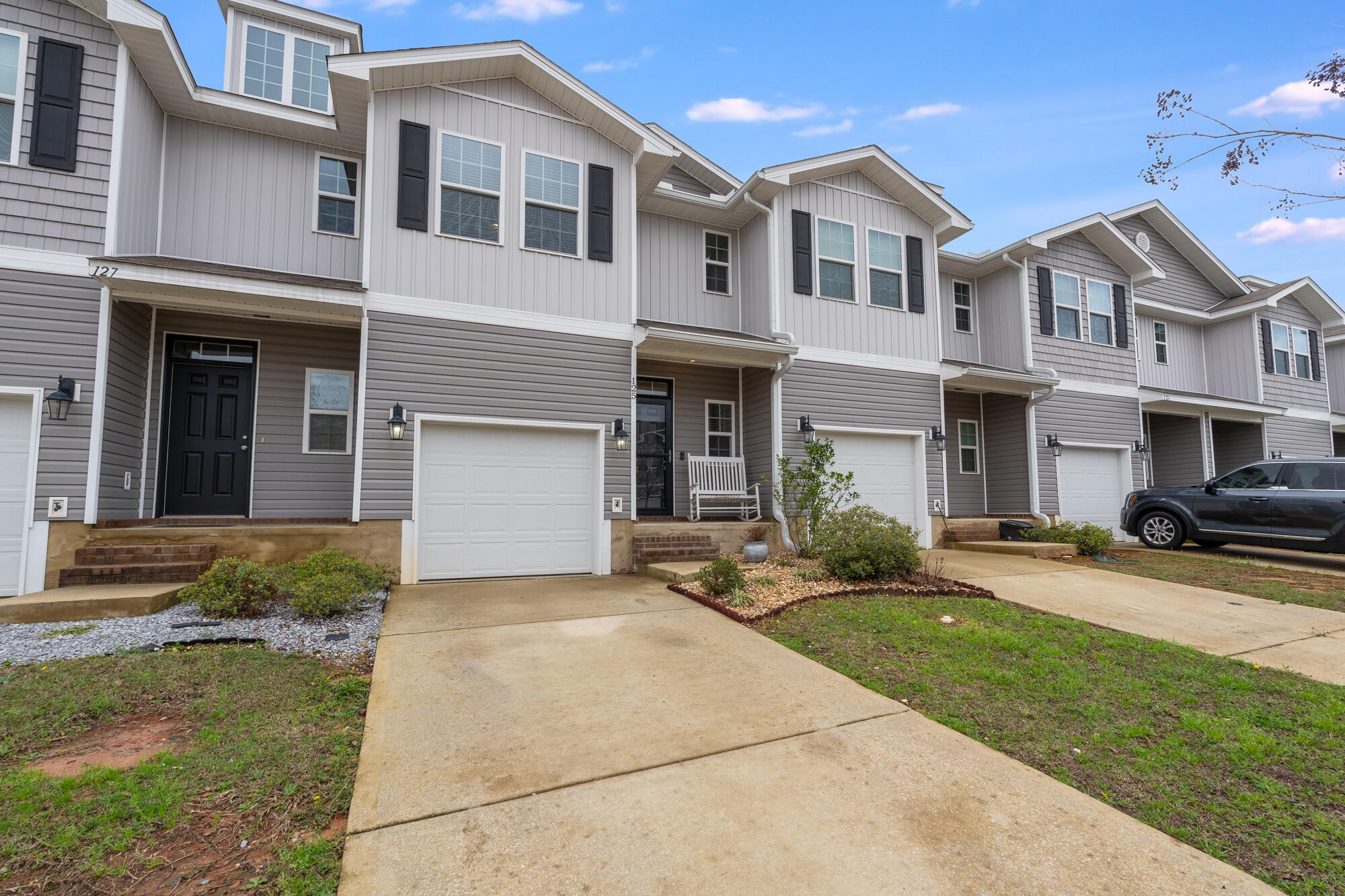 CURRENTLY UNDER CONTRACT, SELLER WILL CONSIDER BACKUP OFFERSDiscover the epitome of contemporary living in Crestview, FL, with this exceptional 2017 move-in ready townhome. This remarkable property effortlessly combines modern convenience with comfortable living, offering seamless access to I-10 and Hwy 85 for a stress-free daily commute.Step inside and be captivated by the meticulous attention to detail evident throughout this home. Rich luxury vinyl plank flooring adorns the entire downstairs area, creating an inviting atmosphere that welcomes you home. Every corner of this residence has been thoughtfully designed to enhance both functionality and style.Ascending to the upper level, you'll find a well-considered floor plan t