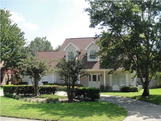 This beautiful 3BR/2.5BA home features many fabulous upgrades throughout the 2,575 square feet of space. This includes 9 foot ceilings downstairs and granite counter-tops in the kitchen. The master bedroom has a huge walk-in closet and laundry shoot. You will enjoy the fireplace on those cool evenings and your private pool during the warm summer and pool service is included.This home also features custom window treatments, a two car garage and a large fenced backyard to entertain year round, as well. Pets under 20 lbs may be considered, no cats please.