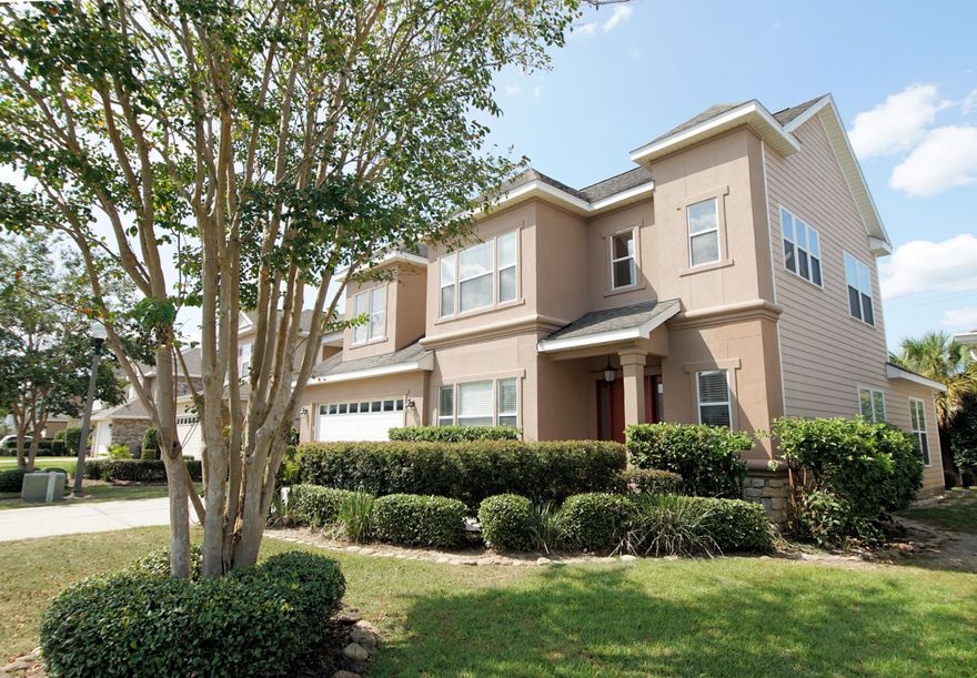 The living is easy in this charming residence is filled with sunshine and space! Tucked away in the most ideal location (minutes from everything) in Fort Walton Beach, upon entry you're led into an impressive foyer inviting you into the family sized living room. This home incorporates an open style floor plan while giving you private areas downstairs to include a full office space or den. You'll find a spacious contemporary kitchen with an abundance of storage and prep space. The cook can converse with the guests in the open plan kitchen/dining area. Granite, GAS STOVE TOP, stainless appliances and eat in bar. The master bedroom is downstairs! The upper level is dedicated to bedrooms and a Jack and Jill bathroom. If you are looking for low maintenance, this is YOUR HOME.