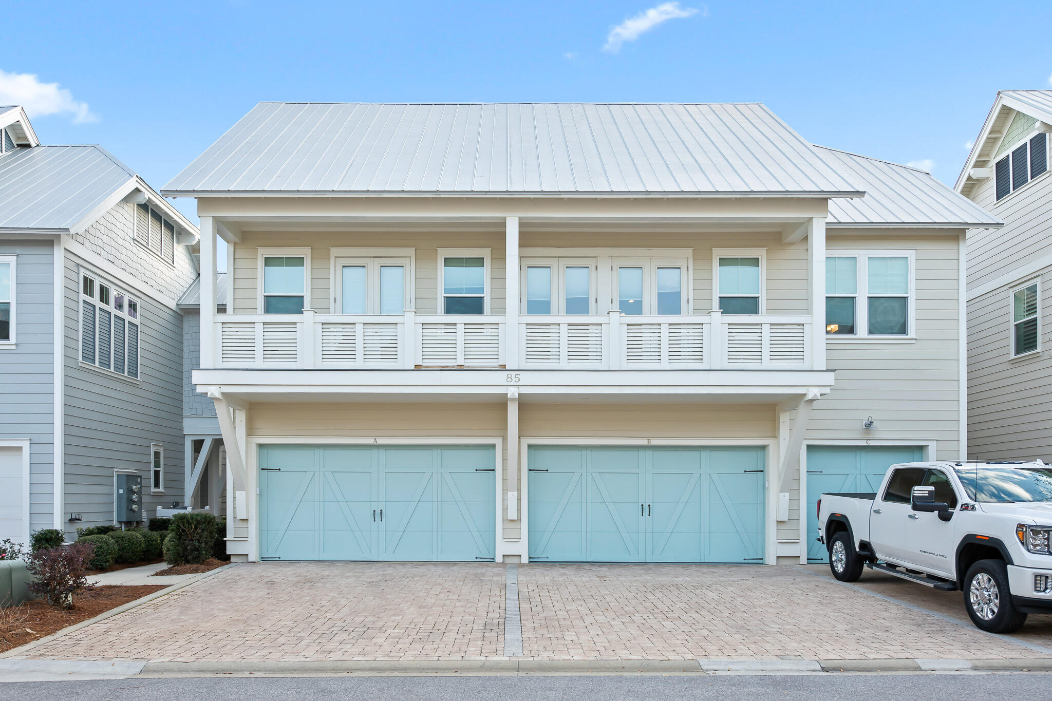 Never Rented !You do not want to miss this townhome located in Prominence featuring the 'Bahamas' floor plan with 3 spacious bedrooms, 2.5 bathrooms and 2 car garage. This home is beautiful, bright and ready to customize with your furnishings. Finishes include many upgrades such as a tiled main level , hardwood floors upstairs, granite countertops and plantation shutter. Prominence remains the ideal location on 30a. With access by bike or by walking to all the amenities of Inlet Beach, Florida- this home will prove to be a perfect beach getaway as well as a high valued rental property. The Hub is the community's town center includes restaurants, shops, and an amphitheater w/covered event pavilion, a cinema screen for movies as well as a stage for concerts & events.