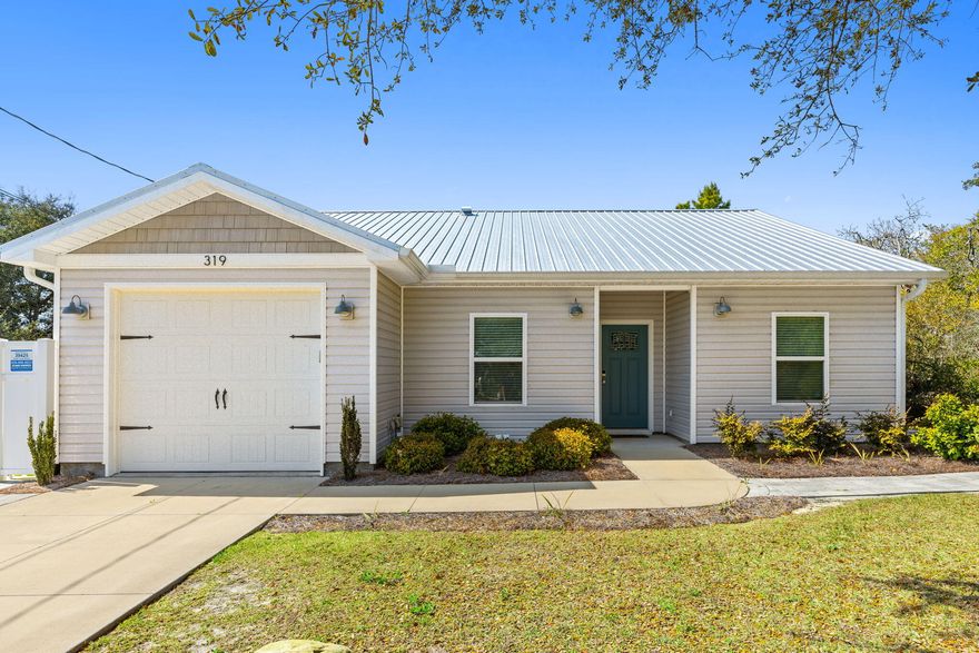 YES!  You CAN have it ALL!This beach home is in the top 1% of Airbnbs, a GUEST FAVORITE, with 92 5-star reviews (SO FAR).  Bookings on the calendar WILL convey with sale if desired. YES!  You CAN have it ALL!
HIGHLIGHTS INCLUDE:
--Located on the quiet west end of PCB, just a few minutes from 30A
--2021 construction, HVAC, and water heater
--2024 roof (replaced after hail storm)
--2 blocks to public beach accesses #82 and #83
--Furnished and accessorized (with a few small decor exceptions)
--Sleeps 8
--Outdoor shower
--Fast Tesla/EV charger in garage
--Sweet backyard with ROOM FOR A POOL! 
--NO SEPTIC

See the walkthrough video attached to this listing, and ask your agent for the Airbnb link as well.

Thank you for your interest.  We look forward to your offer!