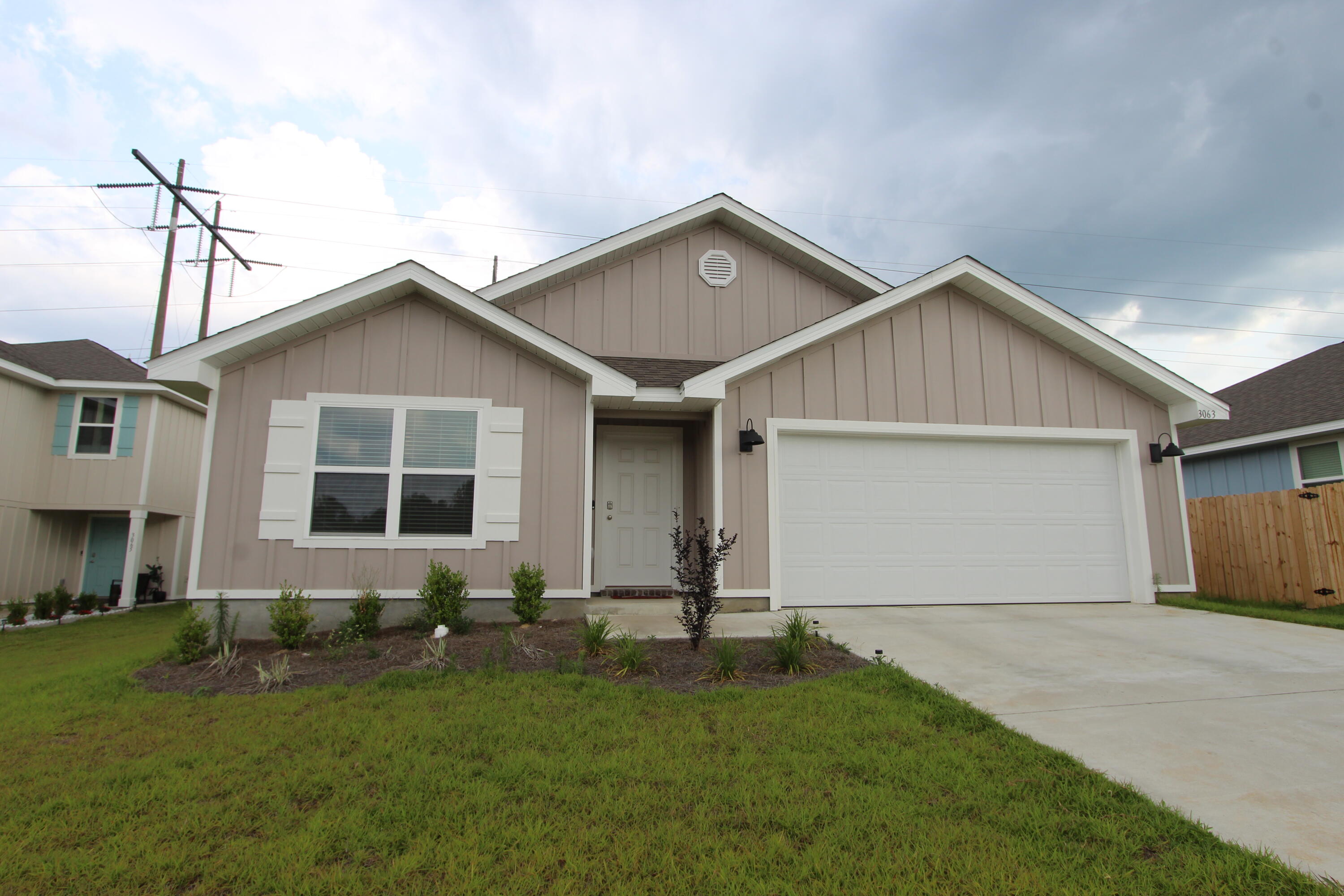 Welcome to 3063 Jane Lane in beautiful Crestview, Florida! This inviting 4-bedroom, 2-bath home features an open floor plan with a bright living area, modern kitchen, and spacious bedrooms. The master suite includes a private bath and walk-in closet. Enjoy a peaceful setting with easy access to schools and shopping. The backyard offers plenty of open space, though it is not fenced. Please note: no pets are allowed. This clean, well-maintained home is move-in ready--schedule your tour today!