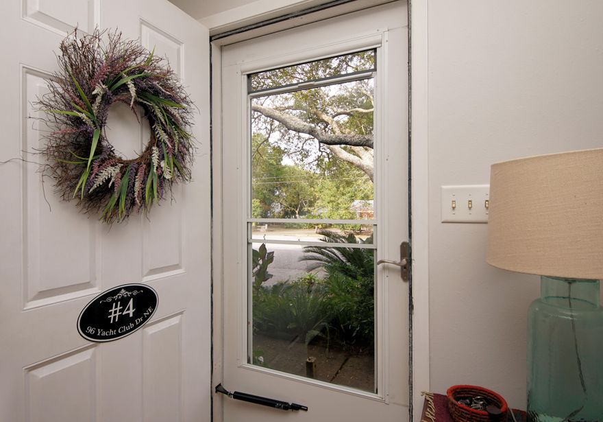 AMAZING TOWNHOUSE! This 3 Bedroom 2.5 Bathroom property is situated on Yacht Club Drive in FWB which is centrally located to both USAF Bases.Seller has renovated this property in the last several years to include, New Bamboo Wood Flooring, Stainless Steel Appliances, New Kitchen Cabinetry with soft-close drawers, Granite Countertops with Tile Backsplash, Recessed Can Lights, New Sliding Glass Door, New Windows,New Garage Door, New HVAC, New Roof in 2011. Floorplan is excellent, Single Car Garage in Rear with Washer/Dryer Hook-Up. Courtyard affords the home a peaceful and private outdoor area to relax. 3 Bedrooms upstairs with Master with its own Full Bath with Barn Door and Full Guest Bathroom , All Bathrooms have been updated. This property is ideal. Schedule your Private Showing Now!