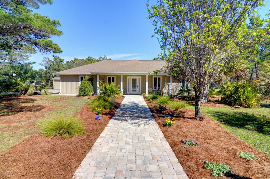 Charming coastal beach cottage that has been completely renovated. One story open ranch design with split floor plan including new flooring and completely remodeled kitchen. The back yard is fenced-in with a great outdoor living space including and elevated herb garden. Enjoy the extra storage space for your bikes and boards with the expansive 2 car garage and outdoor storage building. Neat as a pin, completely remodeled, and no HOA make this a must see!