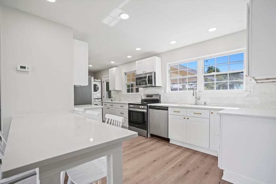 Back on the market through no fault of the seller! This beautifully updated 3BR/2BA home offers coastal comfort, modern finishes, and an unbeatable location. With 1,024 sq ft and no HOA, it's ideal as a short-term rental, second home, or full-time beach retreat. Located south of Hwy 98 in a growing neighborhood--less than 1/2 mile to beach access, 10 minutes to Rosemary Beach, and minutes from the new $450M hospital development.Features include updated kitchens and baths, new roof (2019), fresh sod front and back, shaded carport, and a spacious backyard with room for a pool or outdoor entertaining. Golf-cart friendly and close to dining and shopping. Move-in and rental ready--don't miss this coastal investment opportunity!