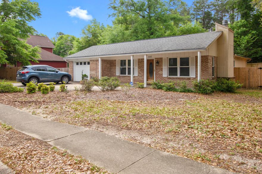 This updated, spacious home with huge backyard is ideally located in the heart of Niceville. Close to many shops and restaurants, and the street is one of the closest in the neighborhood to Hwy 20. Featuring a large living room with a wood-burning fireplace and vaulted ceiling. The remodeled kitchen is bright and open, boasting new stainless steel appliances, granite and plenty of cabinets and counter space. No carpet, vinyl laminate flooring and tile throughout. Screened in porch that overlooks a beautiful large fenced-in backyard. Large master bedroom with double vanities in master bathroom. Walk-in closet has custom shelving. Sitting on a quarter acre, this house will not last long!