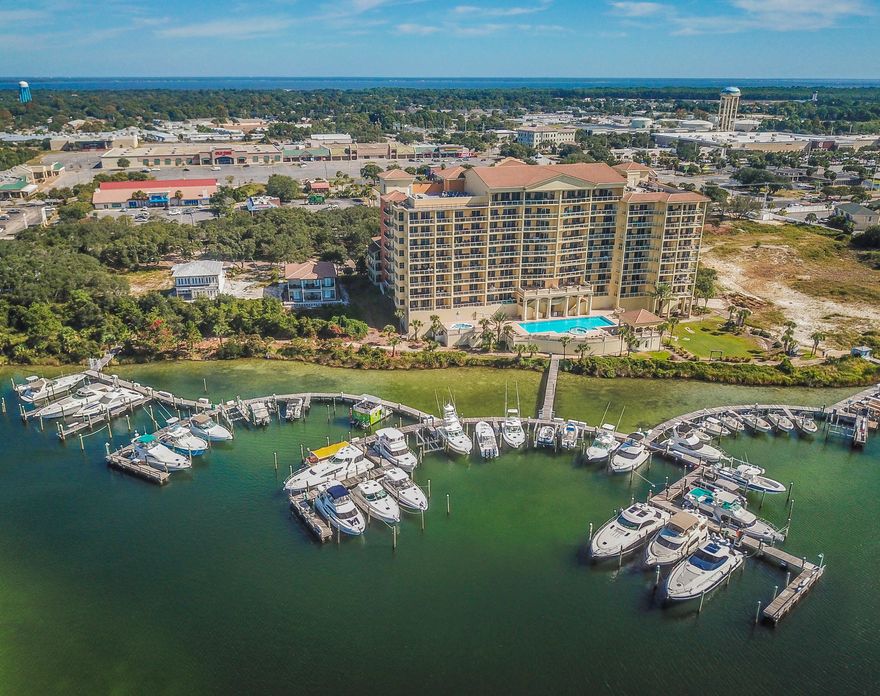 28' x 14' dock slip on the Destin Harbor, only 1.7 miles from the Destin Bridge. Cleaning station, water and power all available on site.
