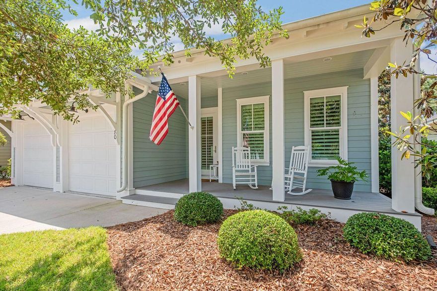 Pristine home located in the highly sought-after Winter Park area of Watersound Origins community, this beautifully upgraded home offers privacy, convenience and contemporary style. Recent enhancements include fully renovated bathrooms featuring elegant new tile and updated plumbing fixtures, as well as a fresh tile upgrade in the laundry room. The modern kitchen boasts brand-new stainless appliances, quartz countertops, a designer backsplash and a farmhouse sink, creating a space as functional as it is beautiful. Hardwood floors throughout lend warmth and sophistication to the interiors, while an additional first-floor bedroom with an adjoining bath provides flexibility as an office or guest suite. Step outside to enjoy the privacy of the fenced backyard, ideal for entertaining or simply unwinding. A screened porch provides the perfect spot for enjoying the tranquil surroundings. Located just a short walk from the community pool, fitness center, and golf course, this home places the best of Watersound Origins at your fingertips. The Coral Bean floor plan is designed with elegance and practicality in mind, offering four spacious bedrooms, including a luxurious owner's suite with a spa-like bathroom.
With epoxy flooring and custom cabinetry in the garage, thoughtful upgrades throughout, and tree-lined streets surrounding, this home combines modern comfort with timeless charm. Whether you're seeking a full-time residence or a second home, this property embodies the effortless lifestyle of Watersound Origins.
 
