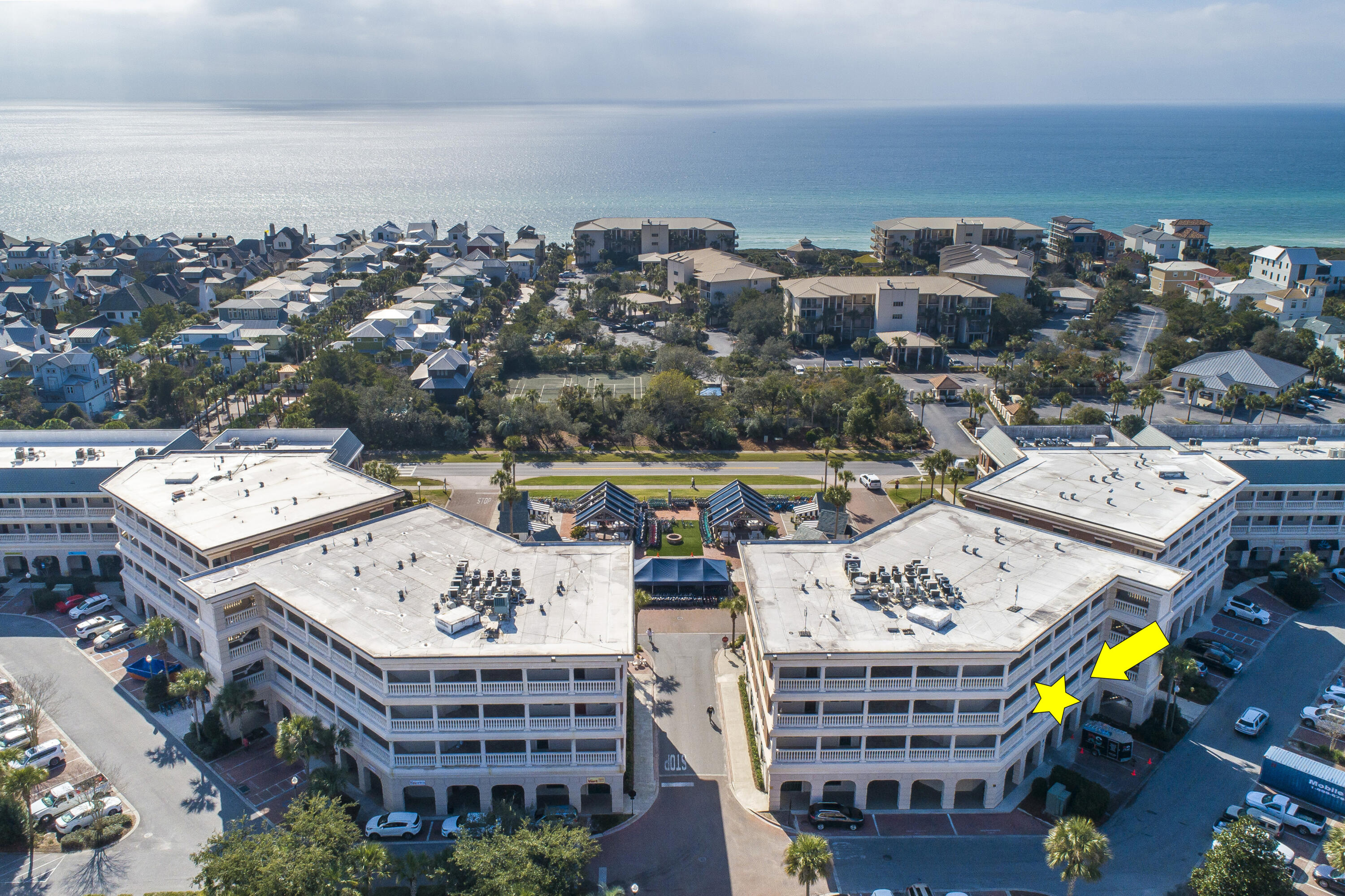 UNDER CONTRACT....ACCEPTING BACK-UP OFFERS!!Newly updated floors, paint and furniture. This unit is a rental machine. Perfectly located between Rosemary and Alys Beach. Enjoy the beach or two community pools that are located just steps away from the unit. The kitchen provides a full-sized fridge, dishwasher, and microwave. The Village of South Walton offers deeded beach access, community pools, bicycle rentals, shopping, live entertainment and dining options onsite and much more. Everything you need is within easy reach, even laundry right down the hall.Buyer to verify all measurements, HOA dues, new buyer's fee, condo docs, taxes, etc.