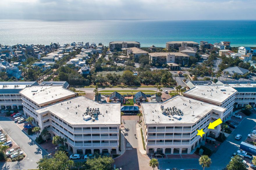 UNDER CONTRACT....ACCEPTING BACK-UP OFFERS!!Newly updated floors, paint and furniture. This unit is a rental machine.  Perfectly located between Rosemary and Alys Beach. Enjoy the beach or two community pools that are located just steps away from the unit. The kitchen provides a full-sized fridge, dishwasher, and microwave. The Village of South Walton offers deeded beach access, community pools, bicycle rentals, shopping, live entertainment and dining options onsite and much more. Everything you need is within easy reach, even laundry right down the hall.Buyer to verify all measurements, HOA dues, new buyer's fee, condo docs, taxes, etc.