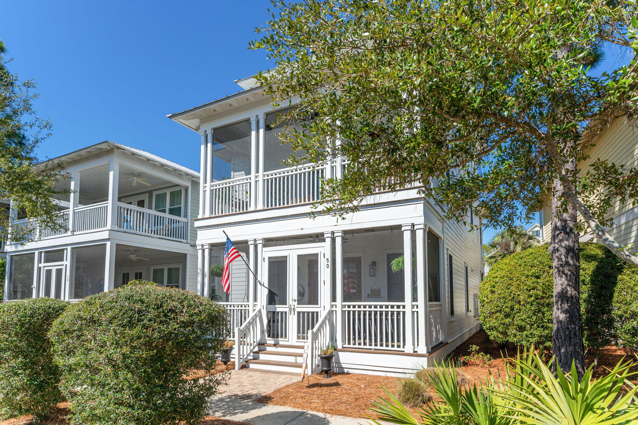 RARE opportunity for a long term (12 month) lease in one of 30A's most sought after communities!! This stunning 4-bedroom, 5-bathroom Florida Beach Cottage can rent unfurnished OR furnished ***Additional fee applies, if your preference is to rent it furnished***. This home boasts front & back screened porches, perfect for enjoying the beautiful Florida weather. The kitchen features elegant granite countertops, ideal for preparing meals and entertaining guests. With hardwood floors throughout, this house exudes a sense of warmth and sophistication. Conveniently located near the beach, shopping, dining, and entertainment, this home offers the perfect blend of comfort and convenience. Enjoy all the amenities Naturewalk has to offer! Don't miss out on the opportunity to make this your new home. Contact us today for a showing!